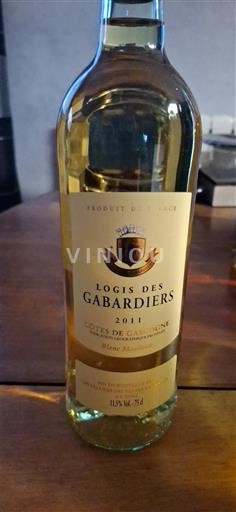 Sydväst Côtes de Gascogne Logis des Gabardiers Blanc Moelleux 2011