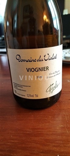 Údolí Rhôny Condrieu Domaine Vialat Viognier 2008