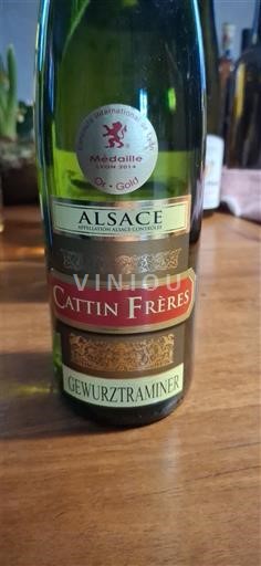 Ельзас Cattin Frères Gewurztraminer 2013
