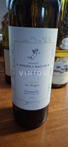 Languedoc et Roussillon Pays d'oc Domaine Les Anges de Bacchus Délice des Anges 2021