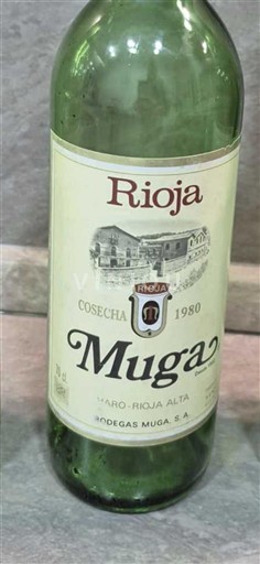 Wines Rouge sec Bodegas Muga 1980 Spain Rioja DO