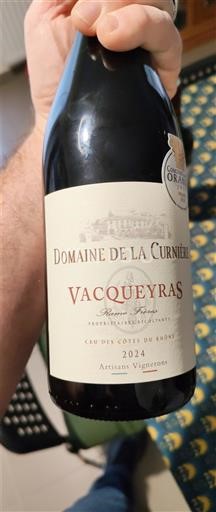 Thung lũng Rhône Vacqueyras Domaine La Curnière 2024