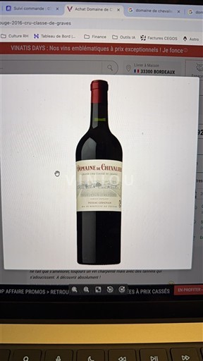 Бордо Пессак-Леоньян Grand Cru Domaine Chevalier 2016