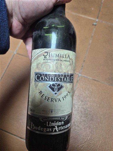 Кастилія-Ла-Манча Хумілья Señorío del Condestable Reserva 1995