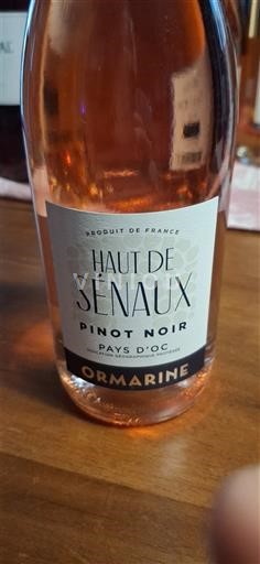 Лангедок та Руссійон Паї д'Ок Ormarine Haut de Sénaux 2022