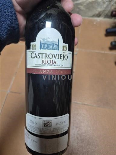 Rioja Castroviejo Crianza 2000