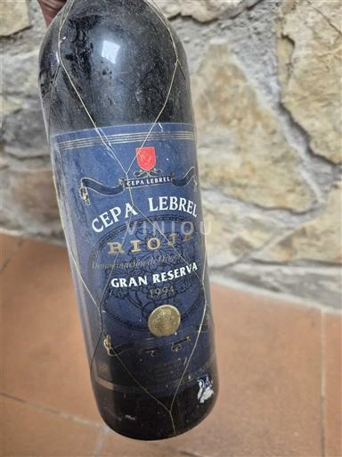 Rioja Cepa Lebrel Gran Reserva 1994