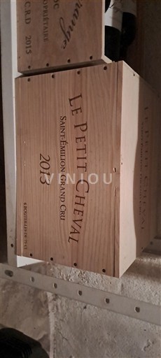 Wijnen Rouge sec Le Petit Cheval 2013 Frankrijk Bordeaux Saint-Émilion Grand Cru AOC