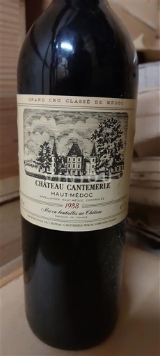 Bordeaux Haut-Médoc Château Cantemerle 1988