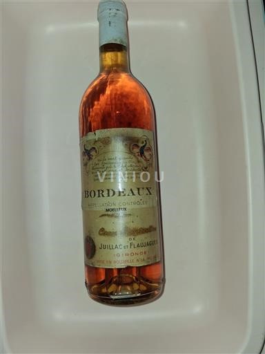 Bordeaux Juillac et Flaujagues 1975