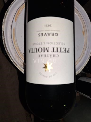 Bordeaux Graves Château Petit Mouta Sélection Etoile 2021