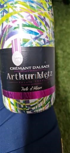 Alsace Alsace-kuohuviini Arthur Metz Perle d'Alsace Ei vuosikertaa