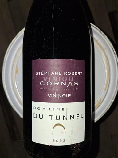 Thung lũng Rhône Cornas Domaine Tunnel Vin Noir 2023