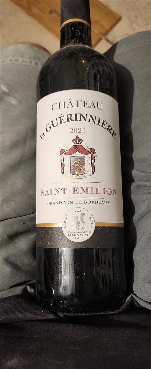Bordeaux Saint-Émilion Château la Guérinnière 2021