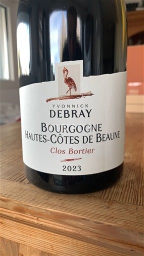 Бургундія Не вказано Yvonnick Debray Clos Bortier 2023