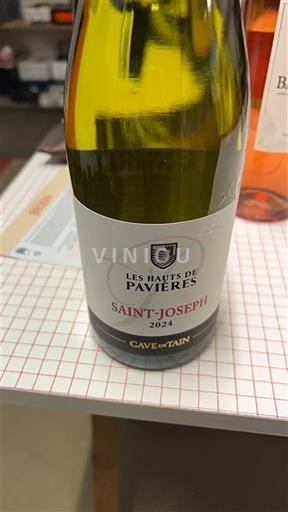 Thung lũng Rhône Saint-Joseph Cave de Tain Les Hauts de Pavières 2024