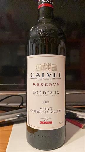 Бордо Calvet Réserve 2023