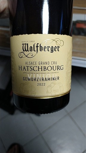 Ельзас Не вказано Grand Cru Wolfberger Hatschbourg 2022