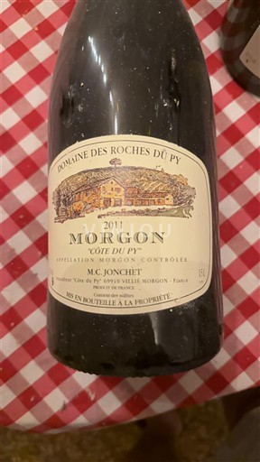 Víno Rouge sec Côte du Py Domaine S Roches du Py 2011 Francie Beaujolais Morgon AOC
