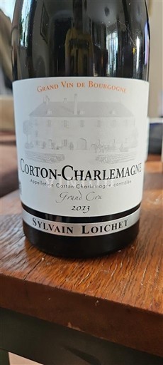 Бургундія Кортон-Шарлемань Grand Cru Sylvain Loichet 2023
