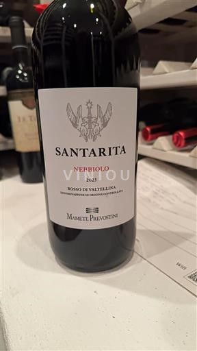 Ломбардія Вальтелліна Mamete Prevostini Santarita Nebbiolo 2023