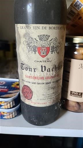 Bordeaux Saint-Émilion Grand Cru Château Tour Vachon 1989