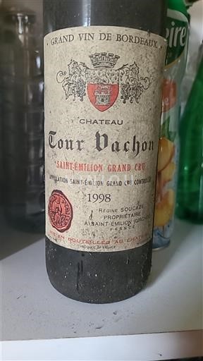 Bordeaux Saint-Émilion Grand Cru Château Tour Vachon 1998