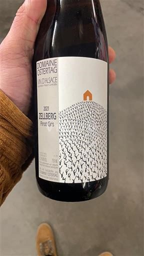 Alsasko Rulandské šedé Domaine Ostertag Zellberg 2021