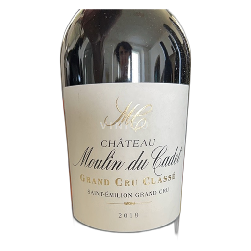 Wijnen Rouge sec Château Moulin Cadet 2019 Frankrijk Bordeaux Saint-Émilion Grand Cru AOC