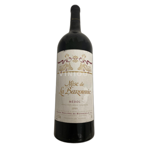 Bordeaux Médoc Baron Philippe de Rothschild Mise de La Baronnie 1999