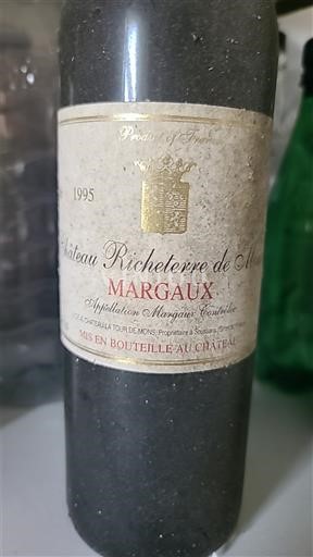 Bordeaux Margaux Château Richeterre de Margaux 1995