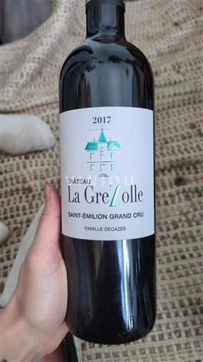 Wijnen Rouge sec Château La Grezolle 2017 Frankrijk Bordeaux Saint-Émilion Grand Cru AOC Grand Cru