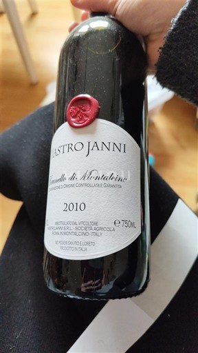 Тоскана Брунелло ді Монтальчино Castro Janni 2010