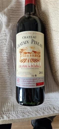 Bordeaux Lalande-de-Pomerol Château Chatain Pineau 2011