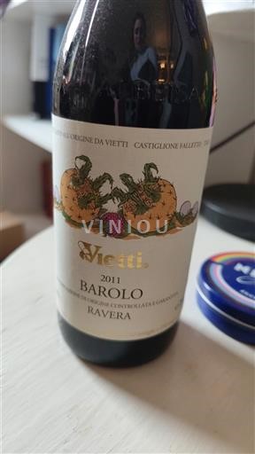 Piedmont Wines Barolo Vietti Ravera 2011