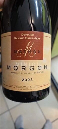 Beaujolais Morgon Domaine Roche Saint-Jean 2023