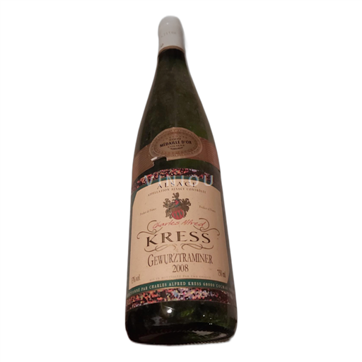 Alsace Ospecificerad Charles Alfred Kress Gewurztraminer 2008