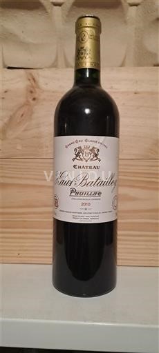 Bordeaux Pauillac Grand Cru Château Haut-Batailley 2010