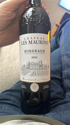 Bordeaux Château Les Maurins 2023