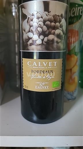 Бордо Calvet Feuille de Vigne 2020