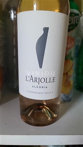 Лангедок та Руссійон Тонг балок Domaine L'Arjolle Alegria 2024