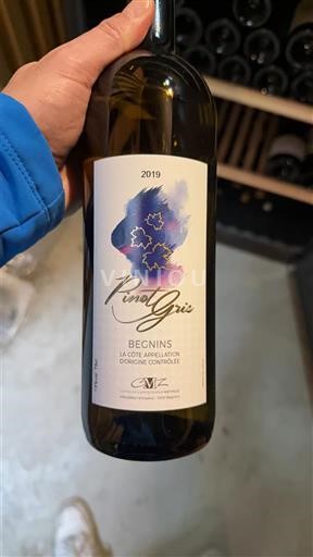 Воґд Ла Кот Cave de la Côte Pinot Gris 2019