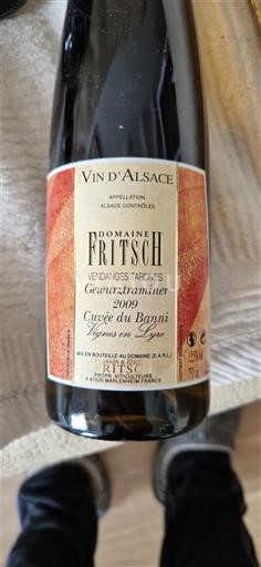 Ельзас Domaine Fritsch du Banni Vignes en Lyre 2009