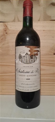 Бордо Сен-Естеф Château Pez 1985