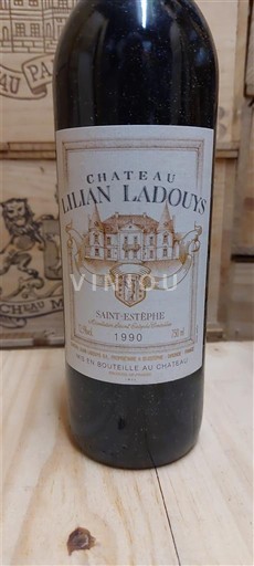 Бордо Сен-Естеф Château Lilian Ladouys 1990