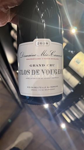 Бургундія Кло-де-Вужо Grand Cru Domaine Méo-Camuzet 2018