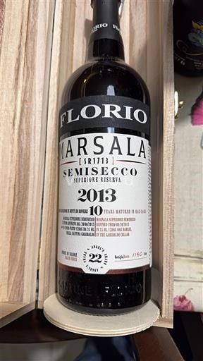Сицилія Марсала Florio Semisecco Superiore Riserva 2013