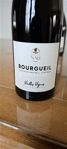 Wines Rouge sec Vieilles Vignes Domaine La Chevalerie (Nau) 2023 France Loire Valley Bourgueil AOC