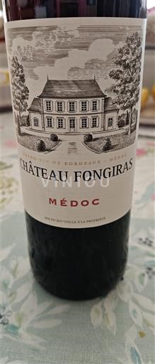 Bordeaux Médoc Château Fongiras Non-Vintage