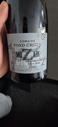 Thung lũng Rhône Côtes-du-rhône-villages Domaine Fond Croze Mozaik 2023